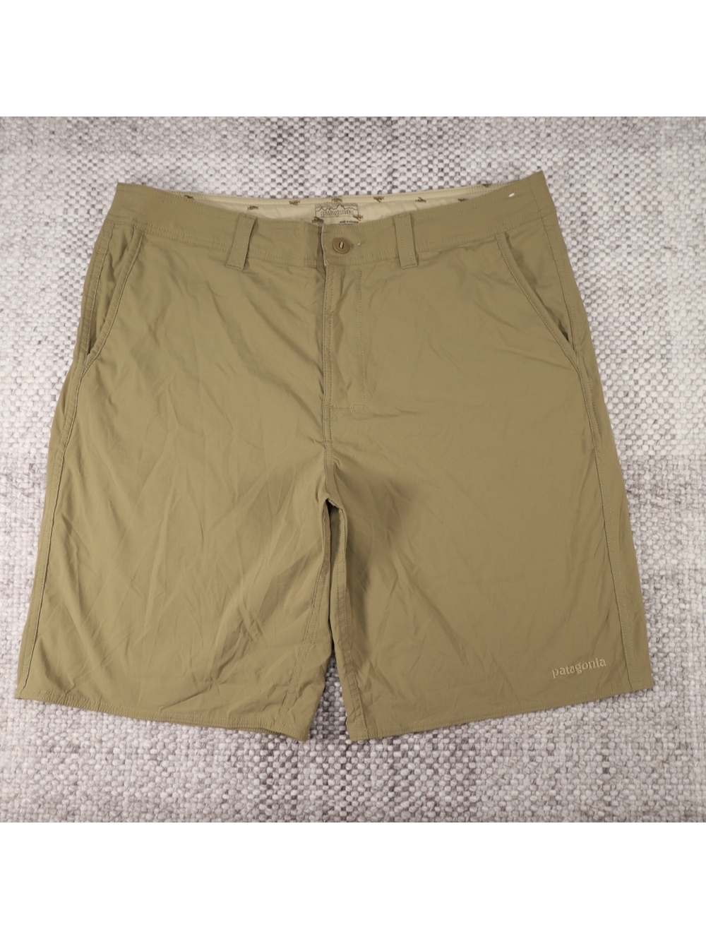 Patagonia Men's Lightweight Khaki Shorts Size 36